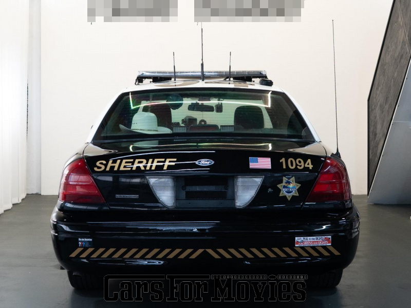 CarsForMovies | Ford Motor Company Crown Victoria Police Interceptor 2005 USA Schwarz Schwarz Einsatzfahrzeug Polizeifahrzeug West CH - St. Gallen 7711 